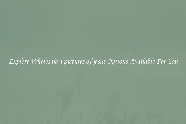 Explore Wholesale a pictures of jesus Options Available For You