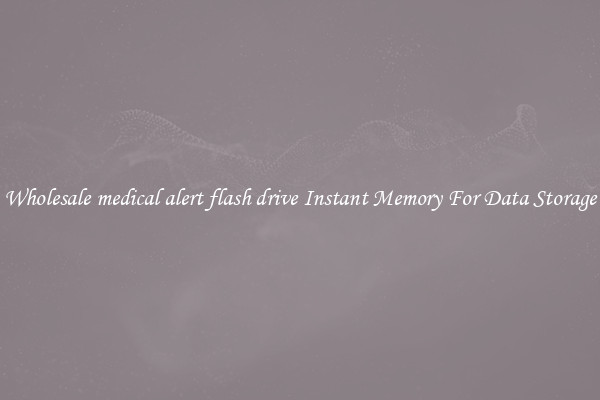 Wholesale medical alert flash drive Instant Memory For Data Storage