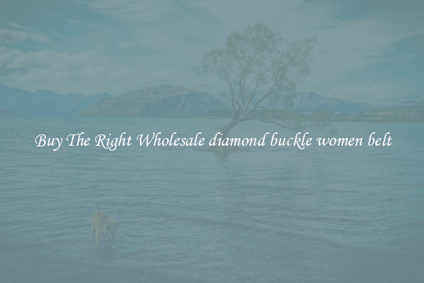 Buy The Right Wholesale diamond buckle women belt