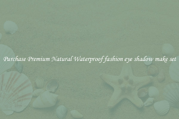 Purchase Premium Natural Waterproof fashion eye shadow make set